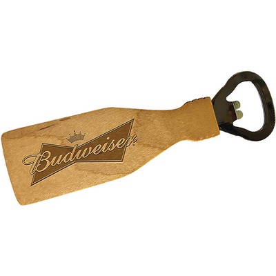 Wood Bottle Opener: Bottle Profile