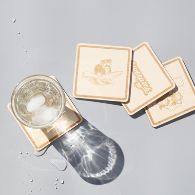 Wood Coasters - Square