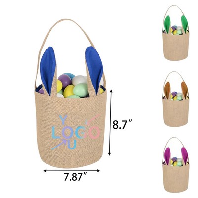 Jute Bunny Bag